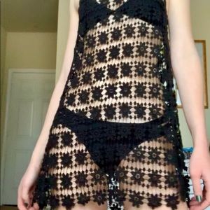 Crochet dress/coverup